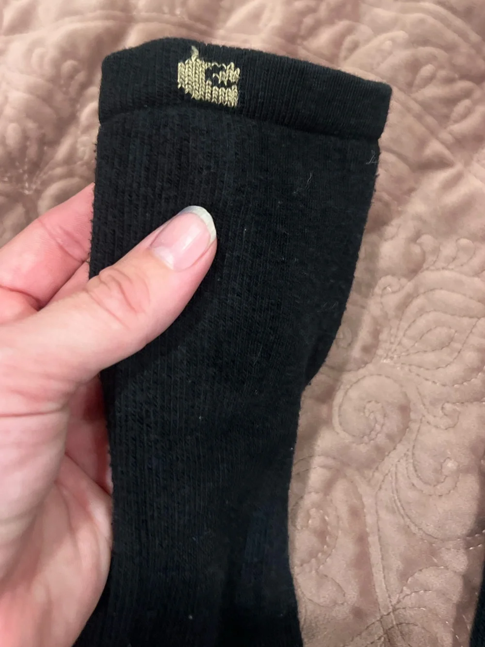 Carhartt Black and Gray Athletic Crew Socks